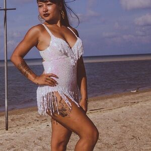 LadyJaneSequin Custom Beaded Bodysuit